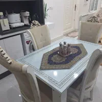 فروش مبلمان ۷ نفره همراه با عسلی و میز ناهار خوری|مبلمان خانگی و میز عسلی|بهبهان, |دیوار