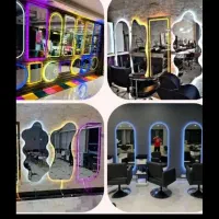 آینه های آرایشگاهی|آرایشگاه و سالن‌های زیبایی|قم, نیروگاه|دیوار