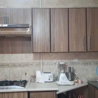 کابینت به همراه اب چکان و هود و سینک|آب‌چکان و نظم‌دهنده ظروف|رودسر, |دیوار
