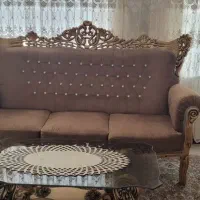 فروش مبل سلطنتی(استیل)|مبلمان خانگی و میز عسلی|یزد, |دیوار