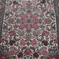 فرش دستباف بیجار طرح گل سرخی