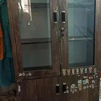 کتابخانه ویترین دار چهار در