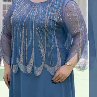 لباس زنانه مجلسی سایزبزرگ