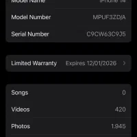 آیفون 14 نرمال 128|موبایل|تهران, نصرت|دیوار