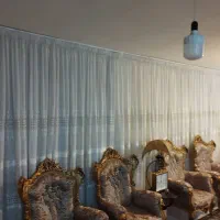 پرده تقریبا۱۸مترگیپوروسفیدرنگ