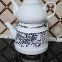 کتری قوری لعابی|قوری، کتری، قهوهساز دستی|صباشهر, |دیوار