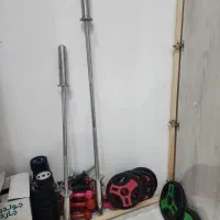 دمبل و هالتر با تجهیزات