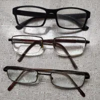 عینک وجا عینک .دستمال و بند عینک همه باهم