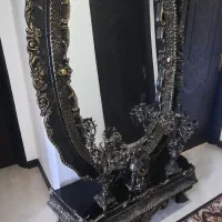 آینه و شمعدان و ساعت