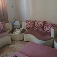 مبل ال ۷ نفره سفارشی با میزگرد|مبلمان خانگی و میز عسلی|رشت, شالکو|دیوار