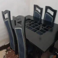 غذاخوری چهار نفره اصل چوب