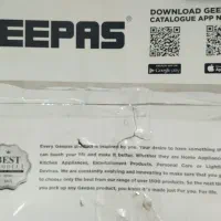 مایکروفر جیپاس ۴۲ لیتری درجه یک زیر قیمت بازار|اجاق گاز و لوازم برقی پختوپز|بندر کنگان, |دیوار