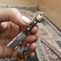 چاقو دسته عناب سرخ همراه غلاف پوست|کوهنوردی و کمپینگ|کرج, باغستان|دیوار