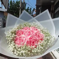 گل و باکس گل روبانی کلی کاراقتصادی شیک توپیجم هست