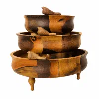 سرویس پذیرایی سه تیکه چوبی