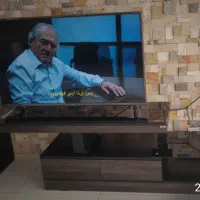 میز تلوزیون هایگلاس دو تکه شرکتی|میز تلویزیون|شاهین‌شهر, نظامی|دیوار