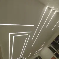 کناف، برش لاین نوری، نقاشی، نصب لاین نوری