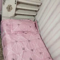 فروش فوری تخت یک نفره به همراه تشک رویال و کف تختی|تخت و سرویس خواب|مشهد, شهرک ابوذر|دیوار