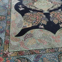 فرش ماشینی ۱۲متری هزارشانه با طرحی زیبا
