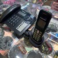 تلفن ۲ گوشی پاناسونیک|تلفن رومیزی|تهران, فلسطین (میدان انقلاب)|دیوار