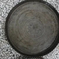 سینی(مجمع)مسی قدیمی|ظروف پختوپز|لنگرود, |دیوار