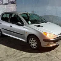 ۲۰۶ مدل ۸۵ تیپ ۳ نصف گلگیر رنگ