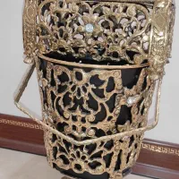 سطل و جای دستمال کاغذی برنزی سنگین|صنایع دستی و سایر لوازم تزئینی|تهران, زنجان جنوبی|دیوار