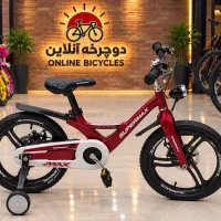 دوچرخه SUPERMAX منیزیمی بدون جوش سایز ۱۲ و ۱۶