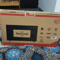 تلویزیون  ناسیونال 50اینچ شکستگی ال سی دی