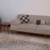 مبل ۸ نفره درحد نو به همراه میز و عسلی تمام چوب|مبلمان خانگی و میز عسلی|گنبد کاووس, |دیوار