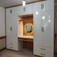 کمد دیواری ریلی و لولایی