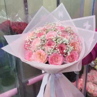 دسته گل ۲۰ شاخه ای رز هلندی فقط ۸۹۰ تومن