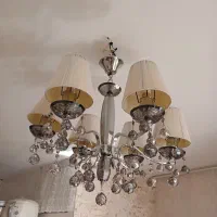 لوستر ۶ شاخه|لوستر و چراغ آویز|ری, صفاییه (چشمه علی)|دیوار