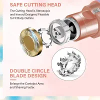 موزن ماتیکی دو کاره شارژی صورت و بدن|آرایشی، بهداشتی، درمانی|اصفهان, محمودیه|دیوار