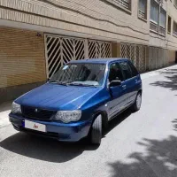 پراید ۱۱۱ مدل 95 آبی کاربنی