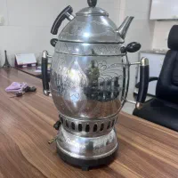 سماور همراه با قوری|سماور، چای‌ساز، قهوه‌ساز|بوکان, |دیوار