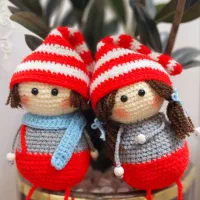 عروسک بافتنی