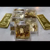 شمش طلا اب شده