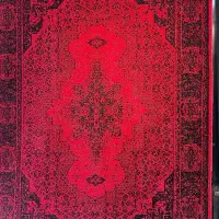 فرش قرمز ترند و رنگ بندی جفت ۹متری