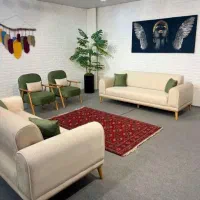 مبلمان دسته چوبی مینیمال