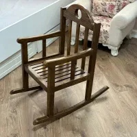 صندلی راک چوبی کودک و نوجوان