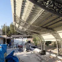 سقف پارکینگ کارواش روف تراس