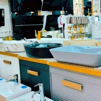 نمایشگاه کابینتی،FIOGGEN+توالتفرنگی+ روشویی تاپAA