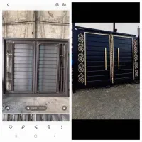 درب حیاطی باغی گل دار کلاسیک|عمده‌فروشی|کرج, بازار آهن|دیوار