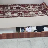 تختخواب دوطبقه کودک ونوجوان|تخت و سرویس خواب|قم, کلهری|دیوار