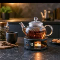 سالندار و اماده سازی سرویس چایی و غذا بر