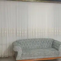 پرده شاین به ابعاد۷متر در۲مترو۷۰شیک وتمیز|پرده، رانر، رومیزی|کرمانشاه, |دیوار