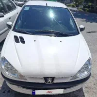 پژو 206مدل 97 سفید