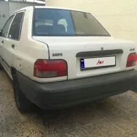 پراید سفید مدل ۹۵ دوگانه سوز دستی