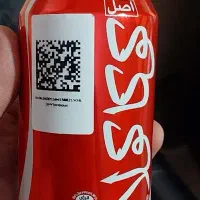 نوشابه قوطی کوکاکولا